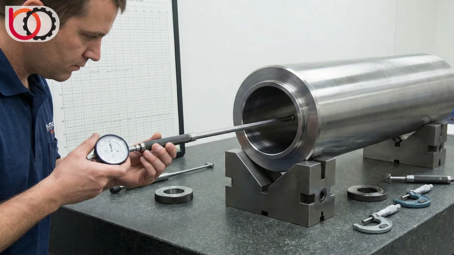 اندازه‌گیری دقیق قطر داخلی با بور گیج (Bore Gauge) در تمام طول