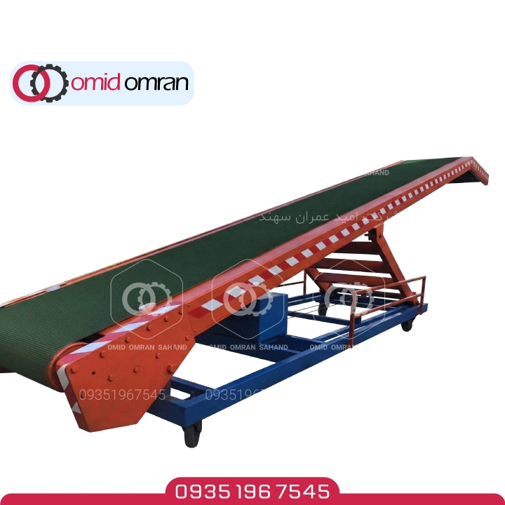 Carton-loading-34 نوار نقاله بارگیری کارتن و جعبه | امید عمران سهند