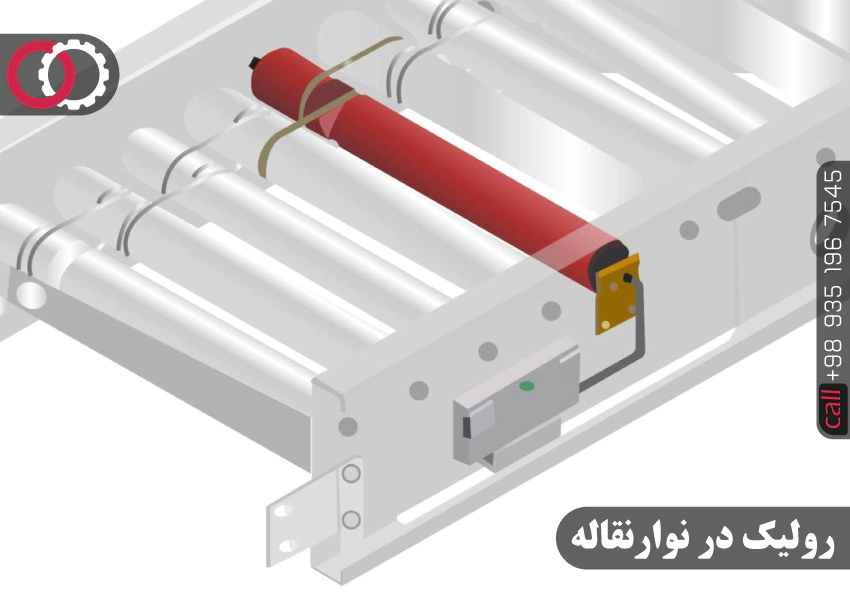 کاربرد رولیک در نوار نقاله