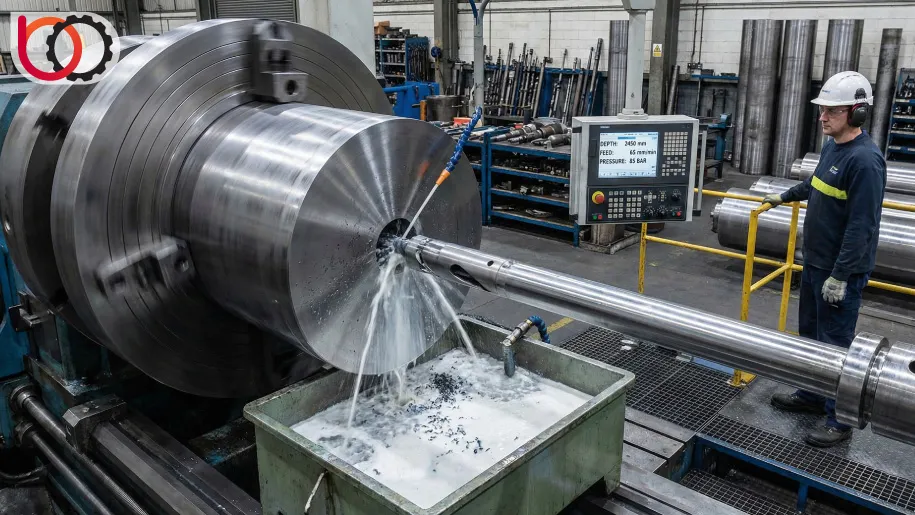 روش‌های سوراخ‌کاری عمیق (Deep Hole Drilling) در سیلندر