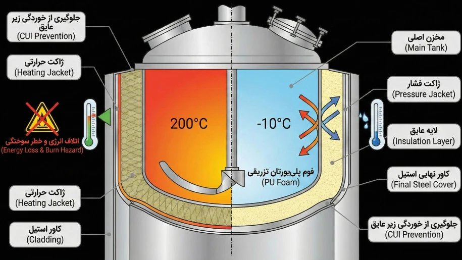 سیستم عایقکاری و جداره سوم