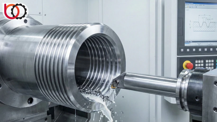 ساخت سیلندرهای شیاردار (Grooved Feed Barrels) در ناحیه تغذیه