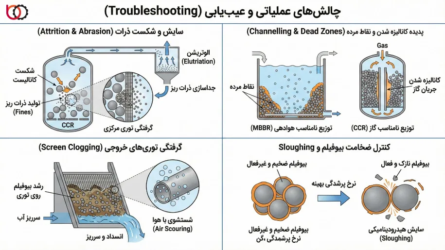 چالشهای عملیاتی و عیبیابی (Troubleshooting)
