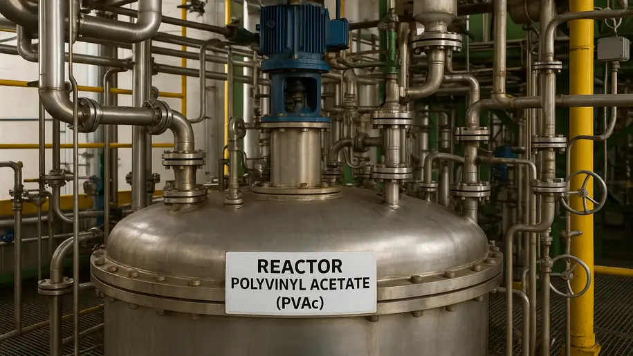 راکتور پلی وینیل استات (PVAc)