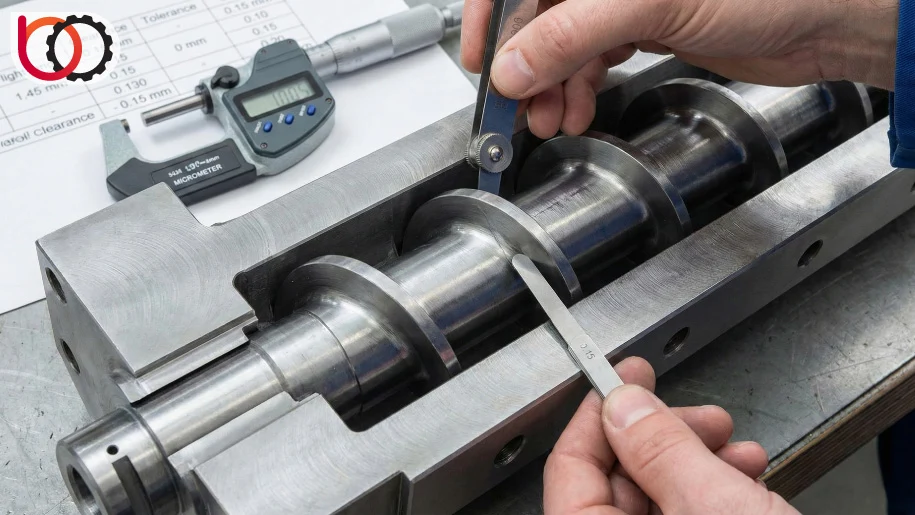 استانداردهای تلرانس لقی بین سیلندر و مارپیچ