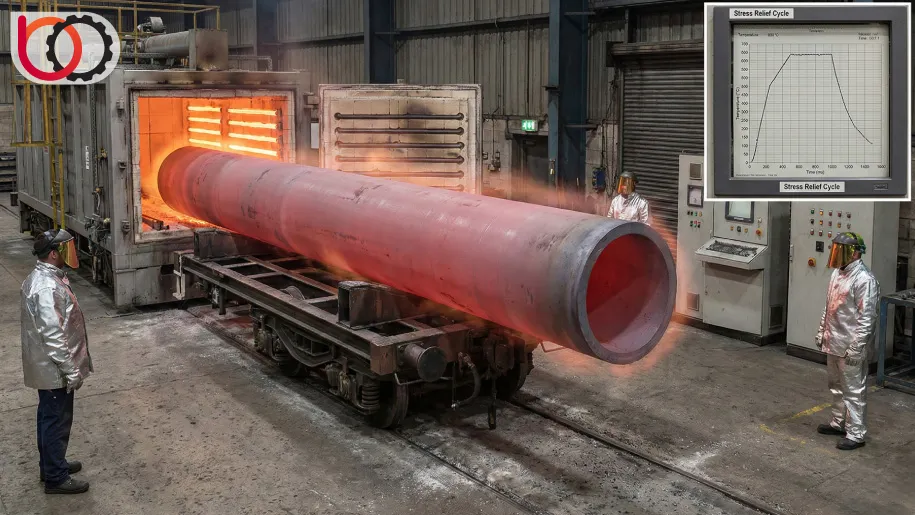 تنش‌گیری (Stress Relieving) سیلندر پس از ماشین‌کاری