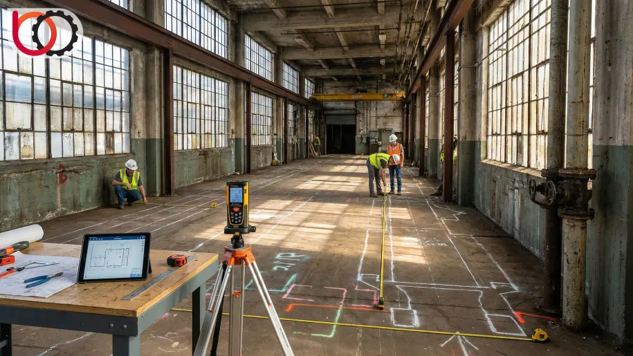 تحلیل فنی فضای سوله برای نصب نوار نقاله