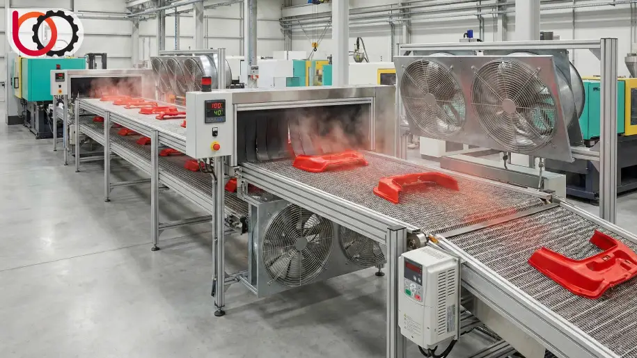 مدیریت دما و خنک‌کاری قطعات در مسیر