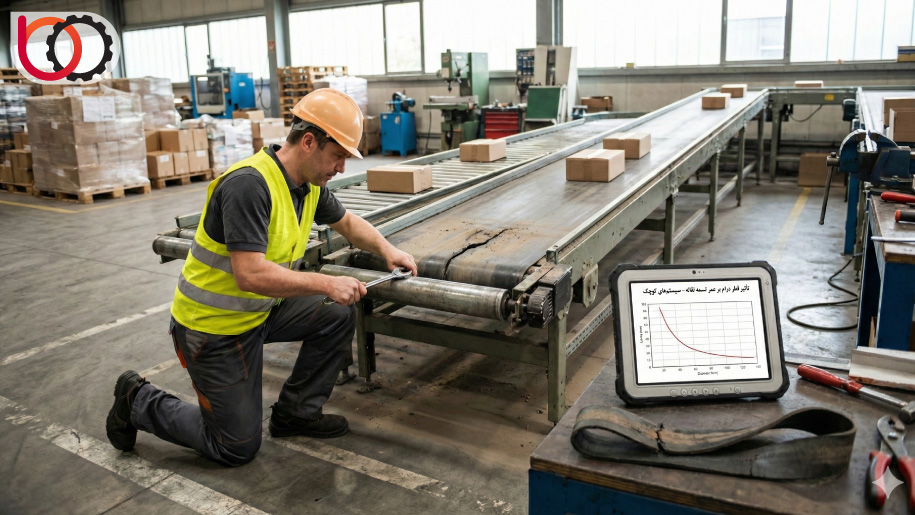 تاثیر قطر درام بر عمر تسمه در سیستم‌های کوچک