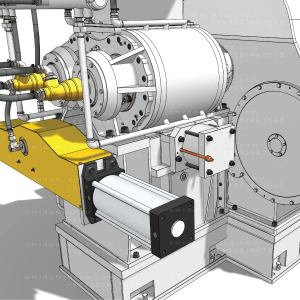 نازل خنک کن بنبوری لاستیک - امید عمران سهند