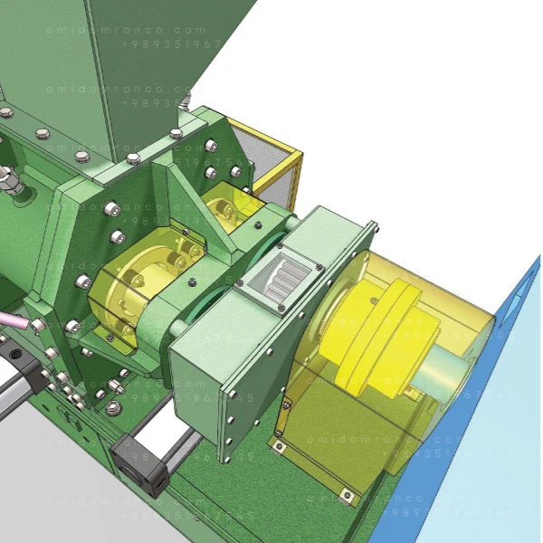 سیستم انتقال قدرت میکسر بنبوری