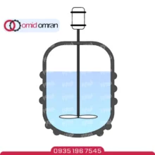 طراحی بچ راکتور همزن دار