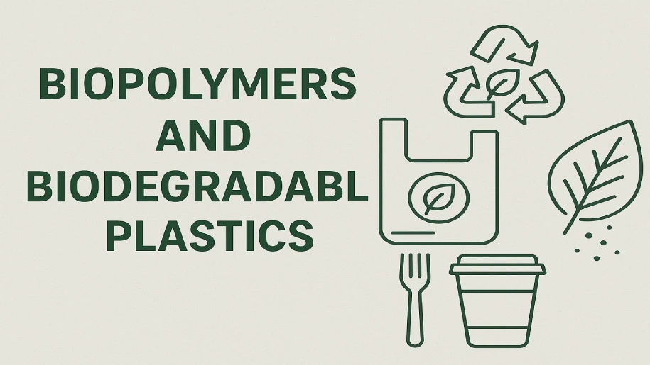 بیوپلیمرها و پلاستیک های زیست تخریب پذیر