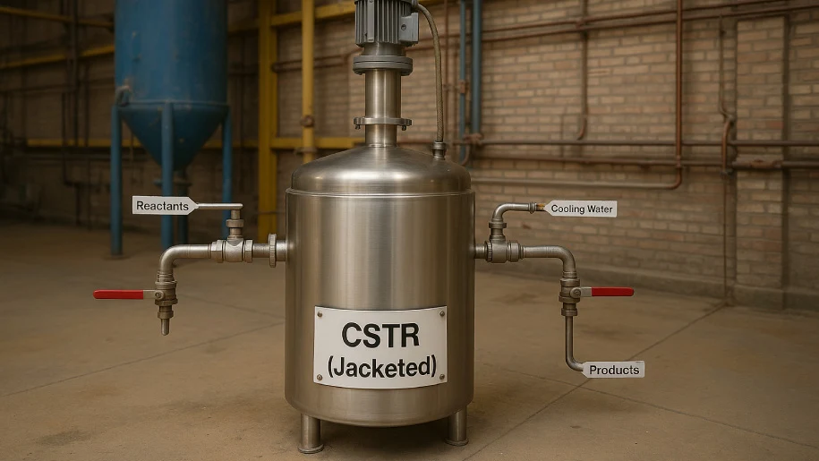 راکتور CSTR | راکتور همزن پیوسته
