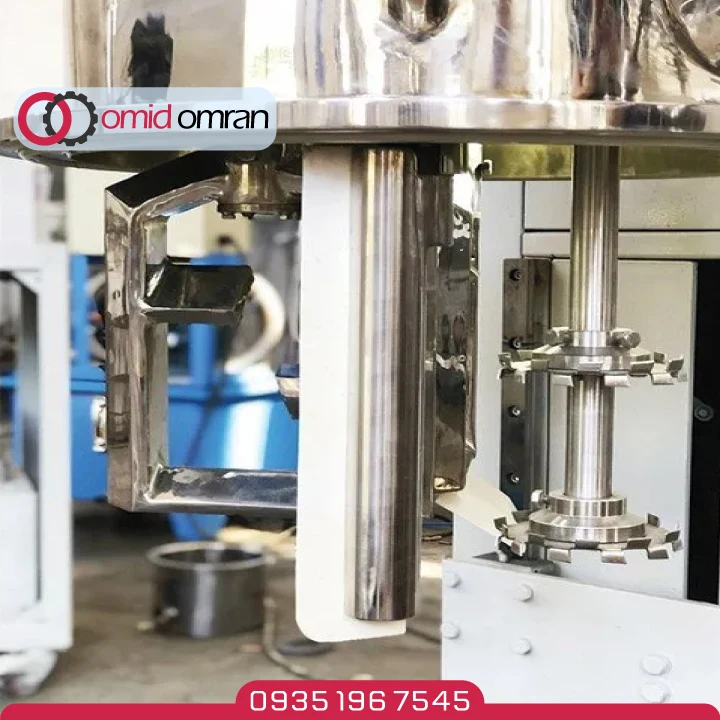 تیغه های دابل میکسر سیاره ای