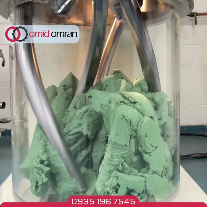 نحوه اختلاط میکسر دو سیاره ای