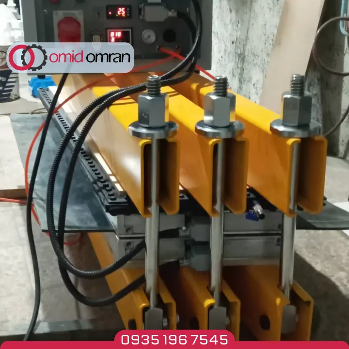 ساخت سفارشی دستگاه آپارات گرم لاستیکی