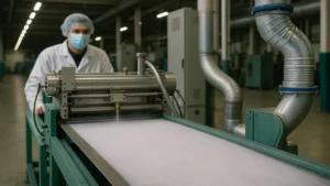 خط تولید نانو الیاف پلیمری