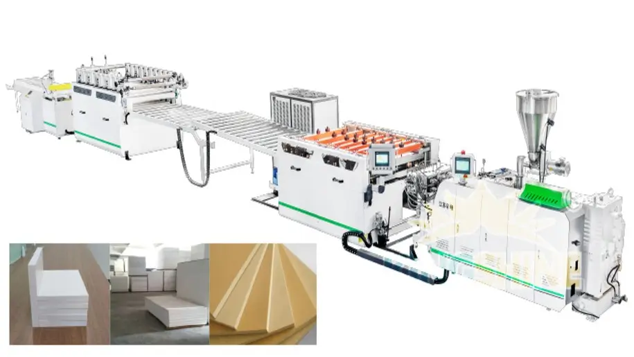 خط تولید ورق فومیزه PVC