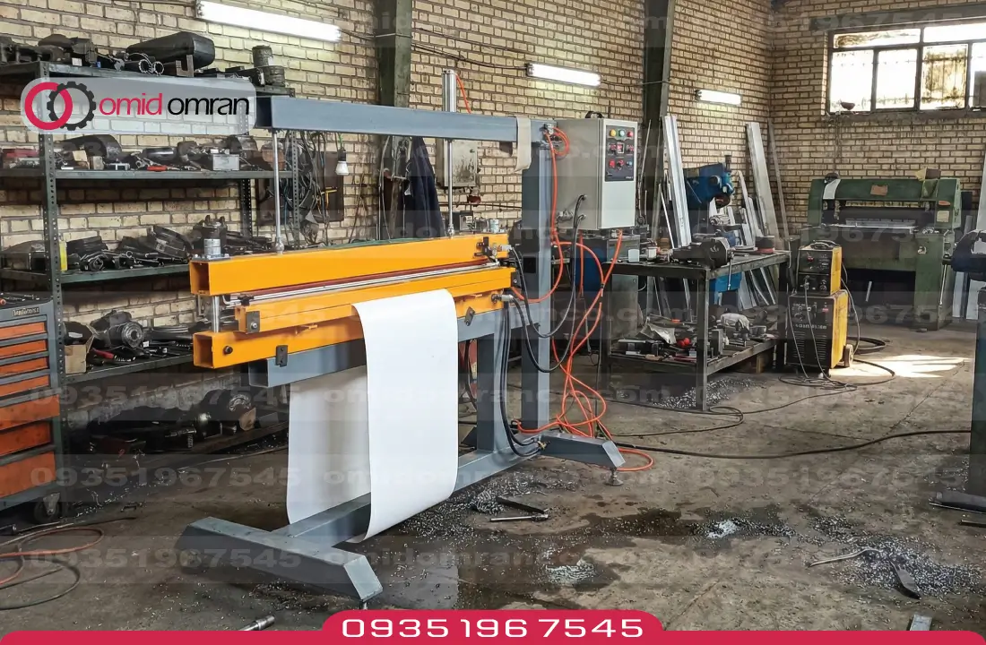 فروش دستگاه اپارات گرم پی وی سی و پی یو