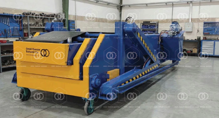 ساخت سفارشی نوار نقاله تلسکوپی در امید عمران سهند